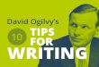 Tips For Writing By David Ogilvy