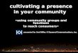 Cultivating a Presence in your Community: Community Marketing