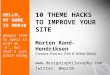 10 WordPress Theme Hacks to Improve Your Site