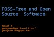 Foss-Free and Open Source Software