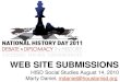 National History Day 2011 - Web Site Entries