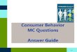 BB Practice MC Questions with Answers