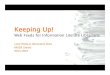 Keeping Up! Web feeds for information literate librarians