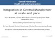 Sara Radcliffe: integration in central Manchester at scale and pace