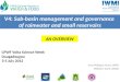 Sub-basin management and governance  of rainwater and small reservoirs (2012)