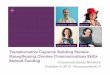 Transformative capacity-building models: Strengthening grantee communications skills beyond funding