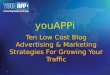 Ten Low Cost Blog Advertising & Marketing Strategies For Growing Your Traffic