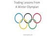 Trading lessons from a winter olympian