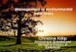 Management of Environmental Heat Stress