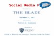 Toledo Blade Social Media Session Two Sept1
