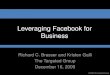 Leveraging Facebook for Business
