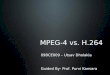 MPEG4 vs H.264