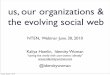 Us our Organizations and the Evolving Web  v2
