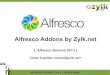 Alfresco Addons by Zylk in Alfresco Summit 2013