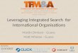Search Marketing Theatre; Leveraging Integrated Search  for International Organisations