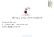 Email communication skill Presentation