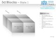 3d blocks style 1 powerpoint presentation slides ppt templates