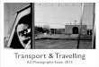 Transport & travelling presentation
