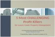 The5 mostchallengingprofit Killers