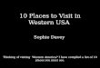 Assignment 2- 10 Places to Visit in Western USA