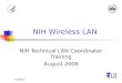 4/16/10 NIH Wireless LAN