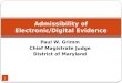 EDI 2009- Admissibility of Electronic/Digital Evidence
