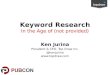 Keyword research Pubcon 2013