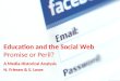 Education and the social web promise or peril