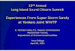 Westchester County Presentation at 2013 Long Island Sound Citizens Summit