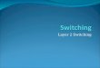 Introduction to Layer 2 switching