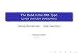 PGCon-2007 The Road to XML Type