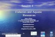 Fisheries and Aquatic Resources