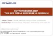 Entrepreneurship the key for a successful museum2