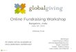 June 18 Bangalore #1 Introduction to GlobalGiving