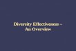 Workplace environment diversity_effectiveness_-_an_overview