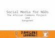 Social Media for NGOs - new and improved version!