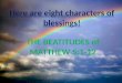 Here Are Eight Characters Of Blessings!