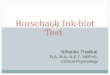 Rorschach ink blot test