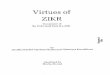 Virtues of Zikr (Dhikr)