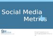 Social Media Metrics – Beyond Likes