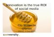Innovation is the true ROI of social media