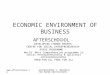 30 August Economic Environment Of Business