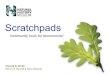 Scratchpads: community tools for taxonomists