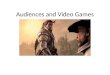 Audiences and video games