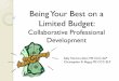 Idaho CEC Low Budget Professional Development
