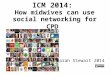 How to use social networking for CPD - ICM 2014 #ICMlive