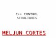 MELJUN CORTES C++ Control Structures