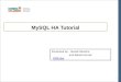 The OSSCube MySQL High Availability Tutorial