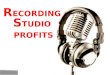 Recording studio profits