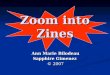 Zoom Into Zines